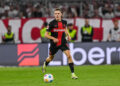 Muenchen, Deutschland, 15.09.23: Florian Wirtz (Bayer 04 Leverkusen) in Aktion, am Ball, Einzelaktion waehrend des 1.Bundesliga Spiels zwischen dem FC Bayern Muenchen vs Bayer 04 Leverkusen in der Allianz Arena am 15. September 2023 in Muenchen, Deutschland. (Foto von Harry Langer/DeFodi Images) Munich, Germany, 15.09.23: Florian Wirtz (Bayer 04 Leverkusen) controls the Ball during the 1.Bundesliga match between FC Bayern Muenchen vs Bayer 04 Leverkusen at Allianz Arena on September 15, 2023 in Munich, Germany. (Photo by Harry Langer/DeFodi Images) DFB/DFL REGULATIONS PROHIBIT ANY USE OF PHOTOGRAPHS AS IMAGE SEQUENCES AND/OR QUASI-VIDEO. - Photo by Icon sport