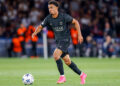 Paris, Frankreich, 19.09.2023: Warren Zaire-Emery (Paris Saint-Germain) In Aktion, kontrolliert den Ball waehrend des Spiels der UEFA Champions League 2023/2024 - Group F zwischen Paris Saint-Germain vs Borussia Dortmund im Parc des Princes am 19. September 2023 in Paris, Frankreich. (Foto von NESimages/Perry vd Leuvert/DeFodi Images) Paris, France, 19.09.2023: Warren Zaire-Emery (Paris Saint-Germain) Controls the ball during the UEFA Champions League 2023/2024 - Group F match between Paris Saint-Germain vs Borussia Dortmund at the Parc des Princes on September 19, 2023 in Paris, France. (Photo by NESimages/Perry vd Leuvert/DeFodi Images) - Photo by Icon sport