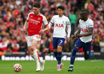 Declan Rice est déjà indispensable à l'équilibre d'Arsenal en ce début de saison. - Photo by Icon sport