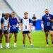 Antoine Dupont et les Bleus à l'entraînement, Stade de France, 2023 - Photo by Icon sport