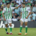 Ez Abde and Marc Roca of Real Betis during the La Liga match between Real Betis and Cádiz CF played at Benito Villamarin Stadium on September 24 in Sevilla, Spain. (Photo by Antonio Pozo / Pressinphoto / Icon Sport) - Photo by Icon sport