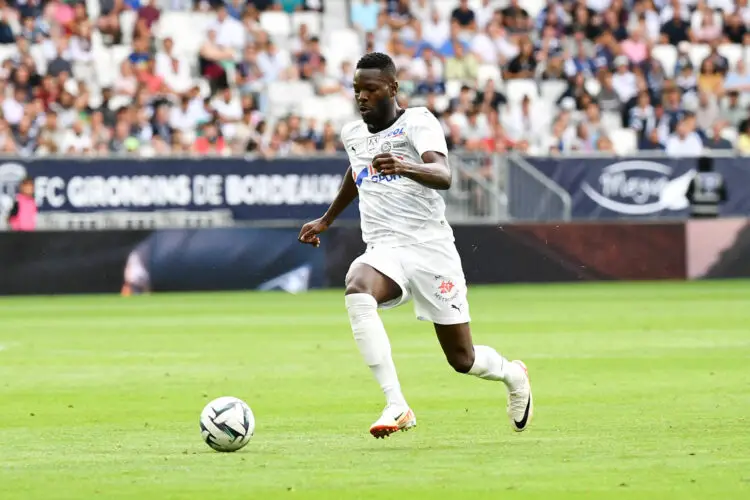 Louis Mafouta réalise un bon début de saison du côté d'Amiens avec 3 buts en 5 matchs. Photo by Christophe Saidi/FEP/Icon Sport