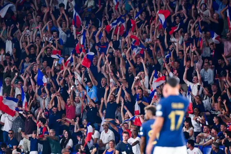 France - Irlande à Paris, les supporteurs des Bleus (Photo by Anthony Dibon/Icon Sport)