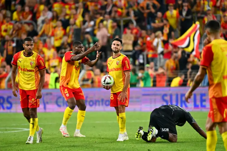 Andy DIOUF et Adrien THOMASSON - RC Lens  (Photo by Anthony Dibon/Icon Sport)