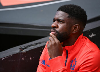 14 Samuel UMTITI (losc) during the Ligue 1 Uber Eats  match between Football Club de Lorient and Lille Olympique Sporting Club at Stade du Moustoir on August 27, 2023 in Lorient, France. (Photo by Anthony Dibon/Icon Sport)