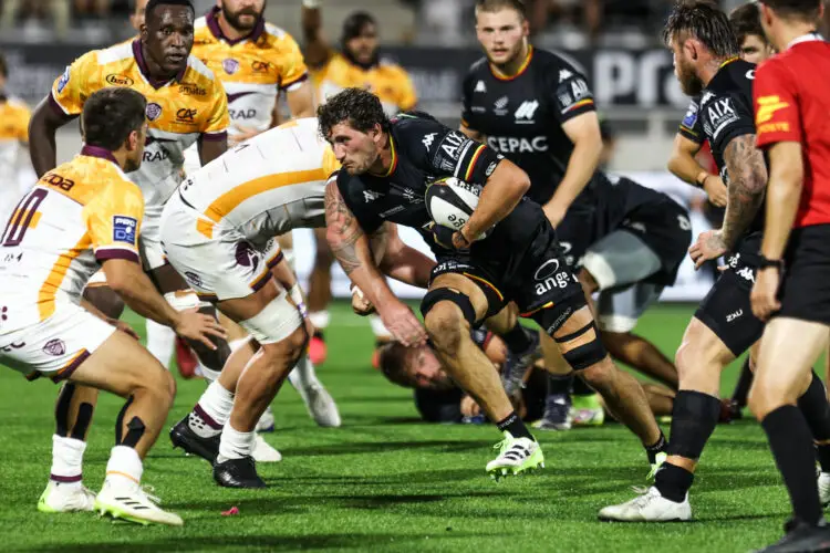 Provence Rugby vs Soyaux Angouleme XV Charente à Aix-en-Provence, France. (Photo by Johnny Fidelin/Icon Sport)