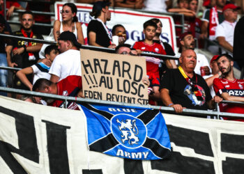 Eden Hazard n'a plus de club depuis le 3 juin 2023, de quoi faire rêver les supporters du LOSC. Photo by Johnny Fidelin/Icon Sport.