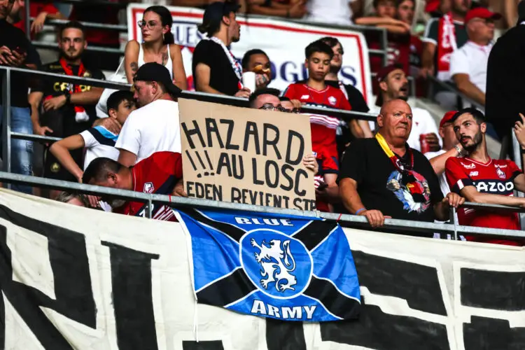 Eden Hazard n'a plus de club depuis le 3 juin 2023, de quoi faire rêver les supporters du LOSC. Photo by Johnny Fidelin/Icon Sport.