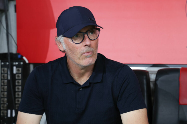 Laurent BLANC à Nice, France. (Photo by Johnny Fidelin/Icon Sport)