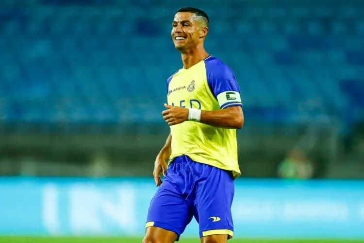 Cristiano Ronaldo of Al Nassr during the Algarve Cup match, between Al Nassr and Benfica played at Algarve Stadium on July 20 2023 in Faro, Spain. (Photo by Antonio Pozo / Pressinphoto / Icon Sport) - Photo by Icon sport