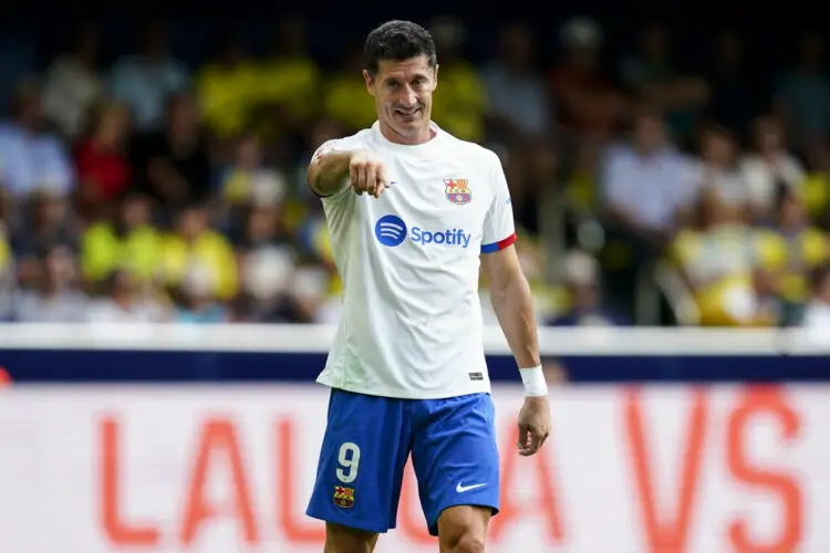 Robert Lewandowski avec le Barça (Photo by Sergio Ruiz / Pressinphoto / Icon Sport) - Photo by Icon sport