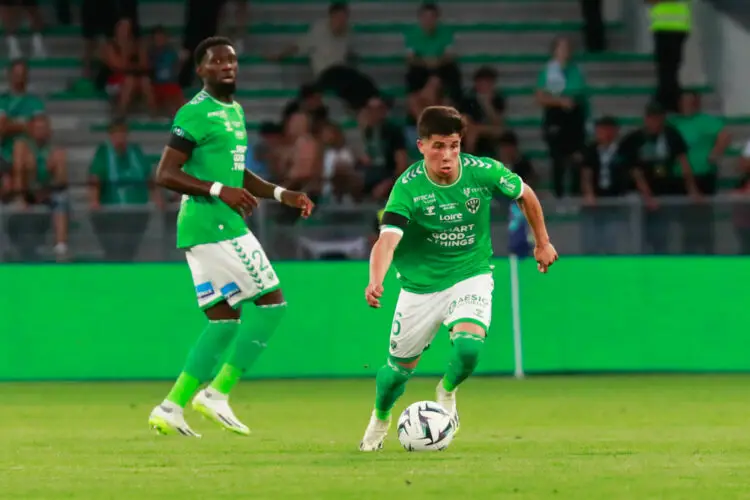 Benjamin Bouchouari pourrait être l'élément déterminant du jeu pour les Verts cette saison. - Photo by Romain Biard/Icon Sport.