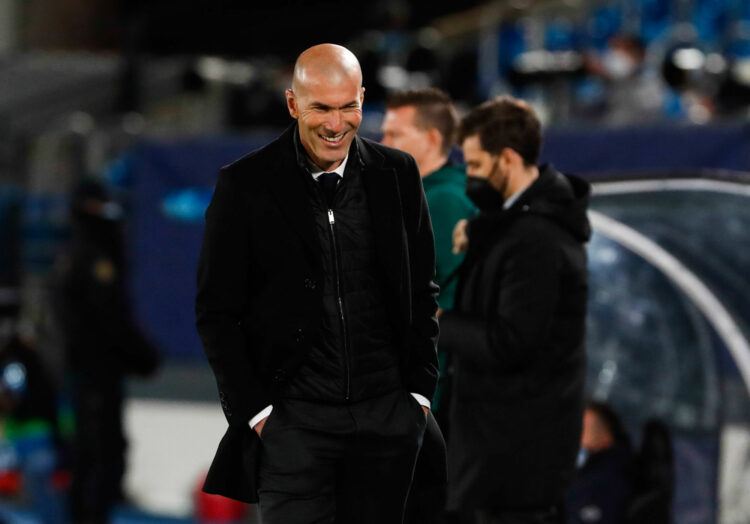 Cela fait plus de deux ans que Zinédine Zidane n'a pas connu la joie d'entraîner un club. Photo by Icon Sport