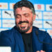 Gennaro GATTUSO, headcoach of Marseille during the Press conference and Training Session of Olympique de Marseille at Centre d'Entrainement Robert Louis Dreyfus on September 28, 2023 in Marseille, France. (Photo by Alexandre Dimou/Alexpress/Icon Sport)