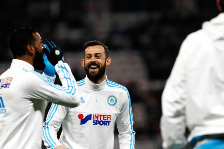 Steven Fletcher - 14.02.2016 - Nice / Marseille - 26eme journée de Ligue 1 - Icon Sport