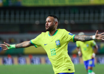 Neymar avec le Brésil en 2023 (Photo: Filipe Bispo/Fotoarena/Sipa USA) - Photo by Icon sport