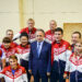 Le ministre des sports Vitaly Mutko entouré d'athlètes paralympiques - Photo by Icon Sport