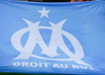 Banner of Marseille during the Ligue 1 match between FC Lorient and Olympique Marseille at Stade du Moustoir on October 24, 2020 in Lorient, France. (Photo by Eddy Lemaistre/Icon Sport)