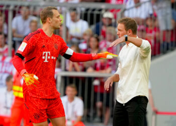 La relation Neuer-Nagelsmann n'a pas toujours été très bonne du côté du Bayern. - Photo by Icon sport.