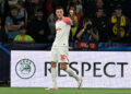 Bern, Schweiz, 19.09.23: Benjamin Sesko (RB Leipzig) Torjubel, jubelt nach seinem treffer zum 1:3 waehrend der UEFA Champions League Group G Spiels zwischen dem BSC Young Boys vs RB Leipzig im Stadion Wankdorf am 19. September 2023 in Bern, Schweiz. (Foto von Harry Langer/DeFodi Images) Bern, Switzerland, 19.09.23: Benjamin Sesko (RB Leipzig) celebrates after scoring his team's third goal during the UEFA Champions League Group G match between BSC Young Boys vs RB Leipzig at Stadion Wankdorf on September 19, 2023 in Bern, Switzerland. (Photo by Harry Langer/DeFodi Images) - Photo by Icon sport