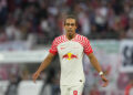 Yussuf Poulsen vient de prolonger son contrat avec Leipzig. - Photo by Icon sport.