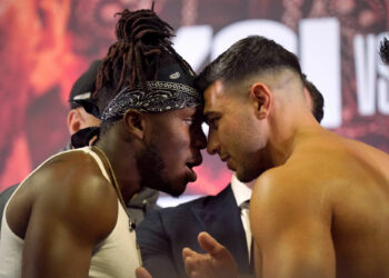 KSI & Tommy Fury (Photo by Icon sport)