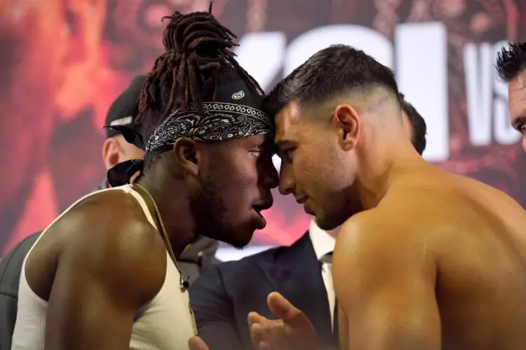 KSI & Tommy Fury (Photo by Icon sport)
