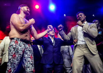 Tyson Fury vs Francis Ngannou (Photo by Icon sport)