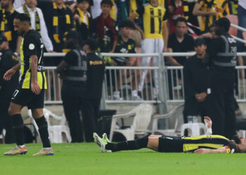 Malgré tous les efforts de Karim Benzema, Al-ittihad peine à remporter ses matchs cette saison. - Photo by Icon sport.