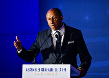 Philippe DIALLO le  President de la FFF. Icon Sport