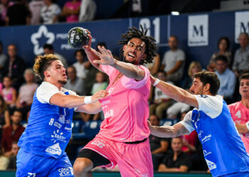 Hugo Bryan MONTE DOS SANTOS - Montpellier Handball  (Photo by Daniel Derajinski/Icon Sport)