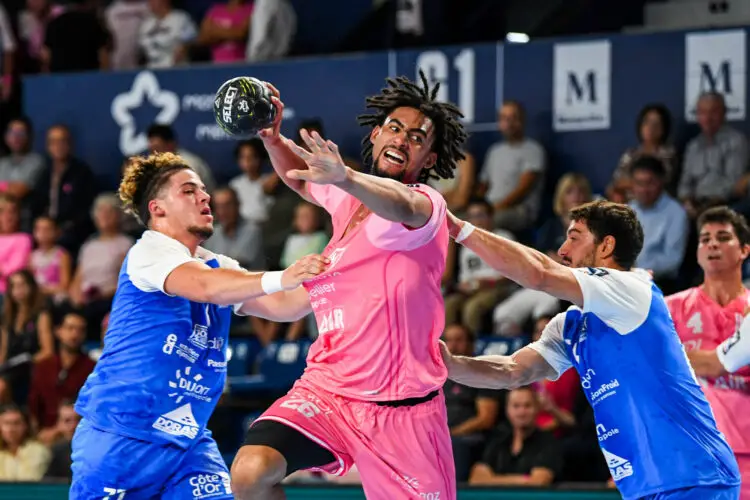 Hugo Bryan MONTE DOS SANTOS - Montpellier Handball  (Photo by Daniel Derajinski/Icon Sport)
