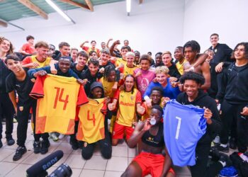 Youth League - Les U19 de Lens (Photo by Anthony Dibon/Icon Sport)