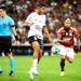 RIO DE JANEIRO, BRAZIL - MAY 21: Wesley Gassova of SC Corinthians competes for the ball with of Arturo Vidal of CR Flamengo ,during the Brasileirao Assai – Serie A 2023 match between CR Flamengo and SC Corinthians at Maracana Stadium on May 21, 2023 in Rio de Janeiro, Brazil. (Photo by PGG/Icon Sport) - Photo by Icon sport
