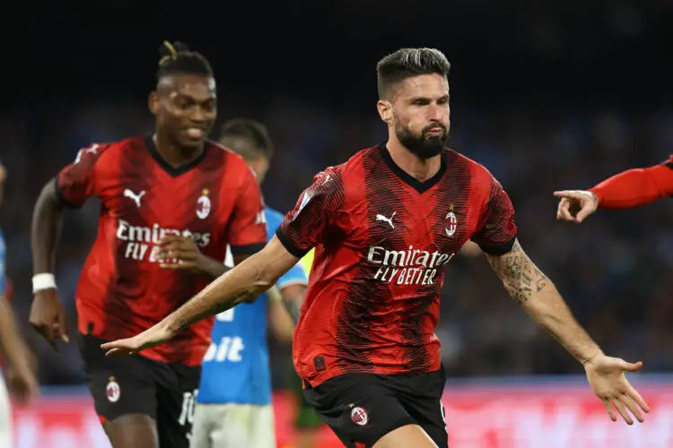 Olivier Giroud (AC Milan) - Photo by Icon sport