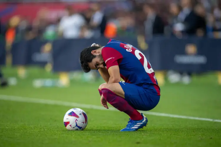 Ilkay Gundogan demande plus de caractère à ses coéquipiers du Barça. - Photo by Icon sport.
