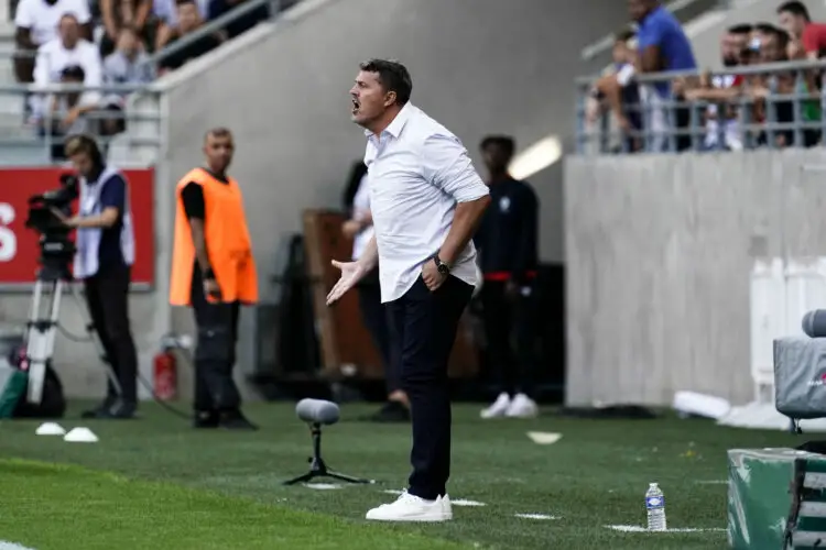 Oscar GARCIA (Entraineur Reims SDR) during the Ligue 1 Uber Eats match between Reims and Lyon at Stade Auguste Delaune on August 28, 2022 in Reims, France. (Photo by Dave Winter/FEP/Icon Sport) - Photo by Icon sport