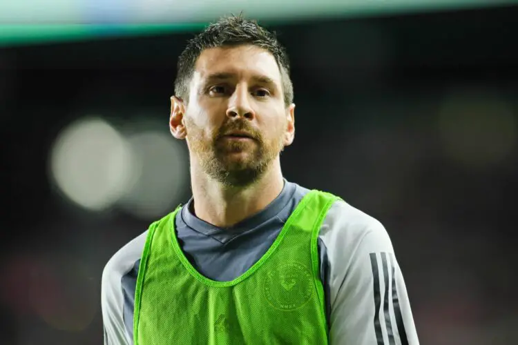 Eliminé des Playoffs de MLS, Lionel Messi ne va pas rejouer avant Février 2024. - Photo by Icon sport.