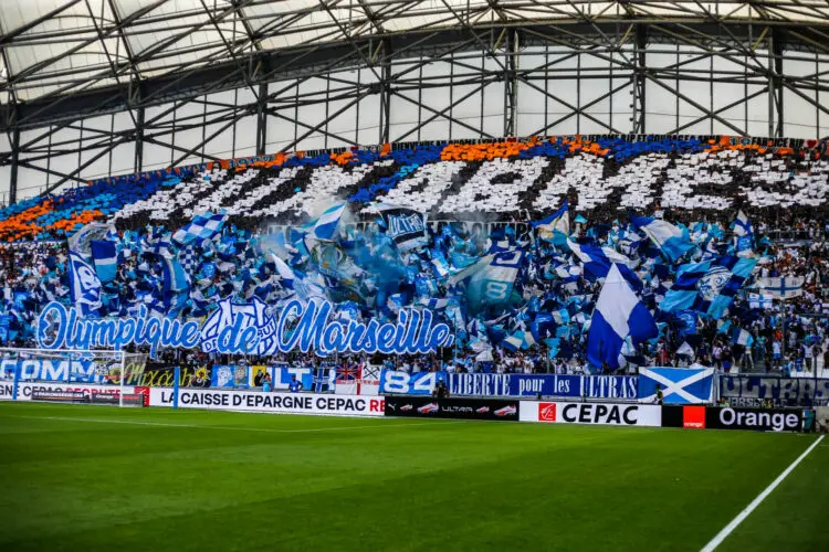 Fans Marseille prior the Ligue 1 Uber Eats