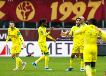 Les Canaris espèrent bien se rattraper après leur déroute face à Metz lors du dernier match de championnat. - Photo by Loic Baratoux/FEP/Icon Sport.