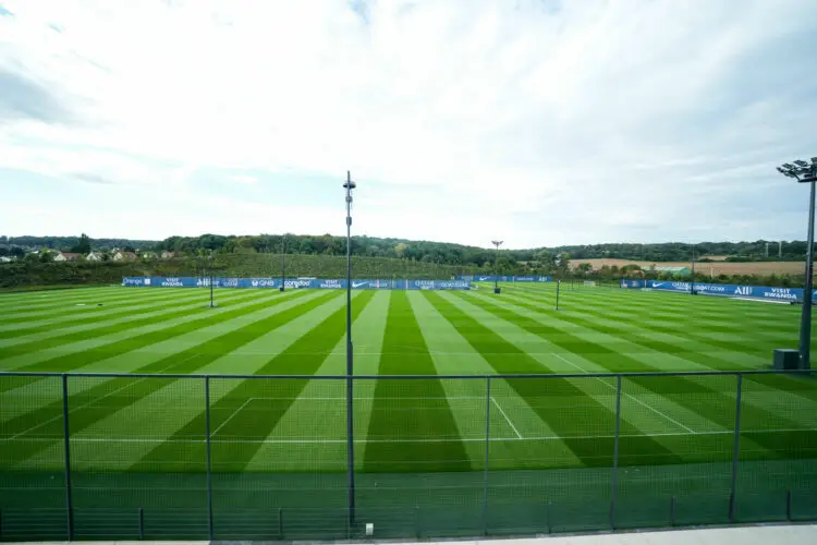 General View of PSG Campus during the training session of Paris Saint-Germain on September 2, 2023 in Poissy, France. (Photo by Hugo Pfeiffer/Icon Sport)