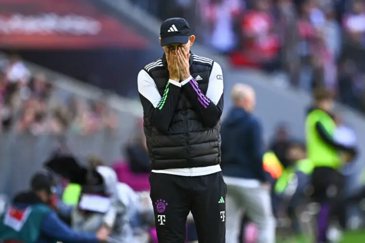 Thomas Tuchel est dans la panade depuis que son Bayern a lamentablement été éliminé de Coupe d'Allemagne par une équipe de D3 ! - Photo by Icon sport.