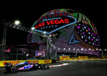 Esteban Ocon sur le GP de Las Vegas. XPB / Icon Sport