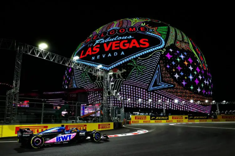 Esteban Ocon sur le GP de Las Vegas. XPB / Icon Sport