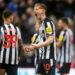 Newcastle United's Anthony Gordon celebrates following the Premier League match at St. James' Park, Newcastle upon Tyne. Picture date: Saturday November 4, 2023. - Photo by Icon sport