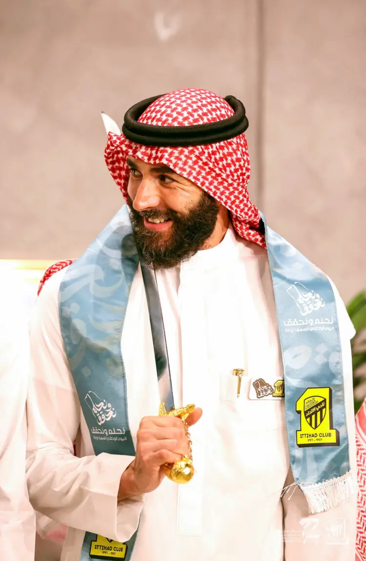 Pour Karim Benzema, l'Arabie Saoudite c'est le pied ! - Photo by Icon sport.