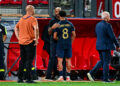 Thierry HENRY head coach of France and Warren ZAIRE EMERY (Fernandez/Icon Sport)
