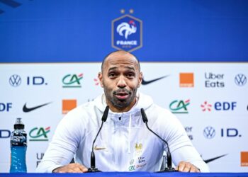 Thierry Henry ne veut pas commenter la situation de ses joueurs en club. - Photo by Baptiste Fernandez/Icon Sport.