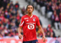 Leny YORO during the Ligue 1 Uber Eats match between LOSC Lille and Toulouse Football Club at Stade Pierre Mauroy on November 12, 2023 in Lille, France. (Photo by Anthony Dibon/Icon Sport)