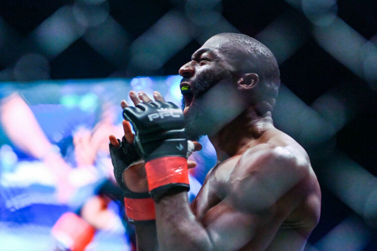 Cedric DOUMBE of France during the Professional Fighters League - MMA at Zenith Paris on September 30, 2023 in Paris, France. (Photo by Anthony Dibon/Icon Sport)